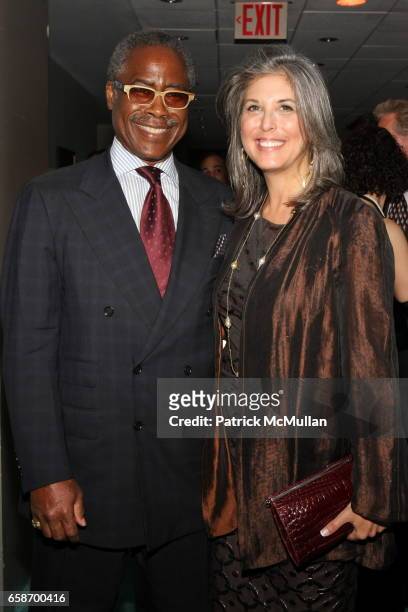 Ed Lewis and Joan Hornig attend The School of American Ballet Workshop Performance Benefit at Lincoln Center on June 1, 2009 in New York City.