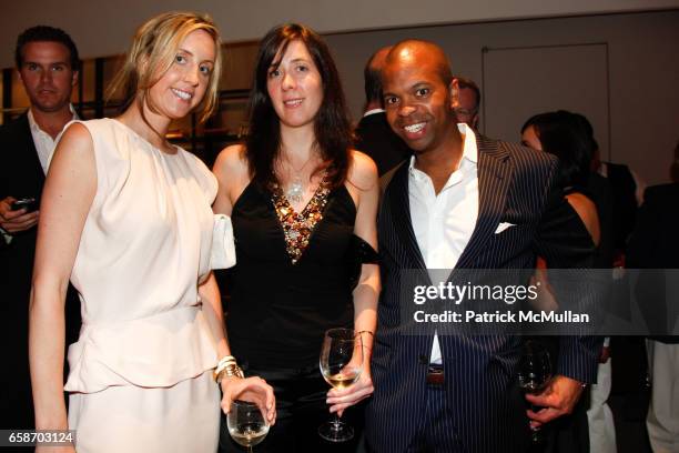Joanna Baker, Christine Gee and Lacary Sharpe attend Paul Chester's Children Hope Foundation's Annual Benefit at Core Club on June 1, 2009 in New...