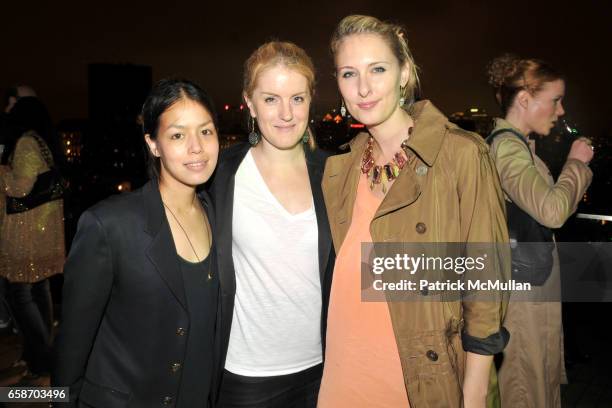 Vanessa Lawrence, Kate Etter and Lisa Salzer attend RICHIE RICH Hosts CHRIS COFFEE's Birthday Party at the GARDEN IN THE SKY at Cooper Square Hotel...