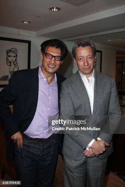 Frederic Fekkai and Frederic Malle attend PATRICK and VICTOR DEMARCHELIER Host a Fete to Launch FREDERIC MALLE'S New Fragrance, GERANIUM POUR...