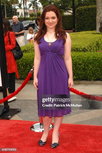 Jennifer Stone attends "Imagine That" Premiere at Paramount Studios on June 6, 2009 in Los Angeles, California.