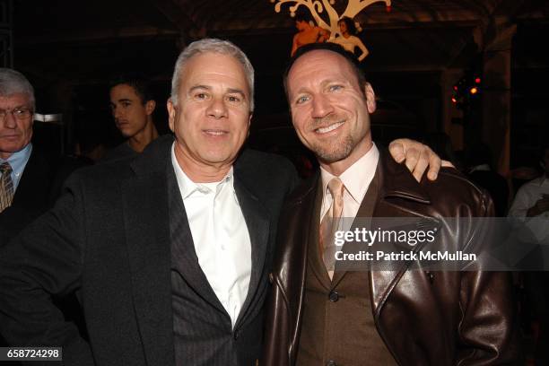 Sam Shadid and Stephen Siegel attend the Launch of Adam Lippes a+adam and a+eve underwear and sports wear at SAKS Fifth Avenue on February 18, 2004...