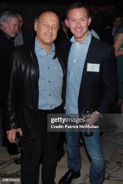 Larry Mark and Dan Jinks attend TISCH SCHOOL SUMMER SOIREE HOSTED BY BRETT RATNER at Private Residence on June 3, 2009 in Beverly Hills, California.