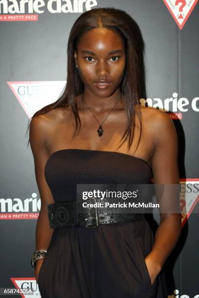 Damaris Lewis attends Marie Claire & Michelle Trachtenberg Host GUESS Soho Boutique Opening at Guess Soho Boutique on June 22, 2009 in New York City.