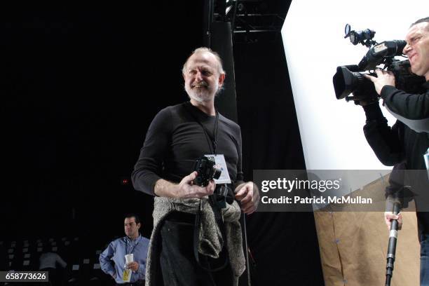 Dan Lecca attends the Kenneth Cole Fashion Show at Tents, Bryant Park on February 6, 2004 in New York City.