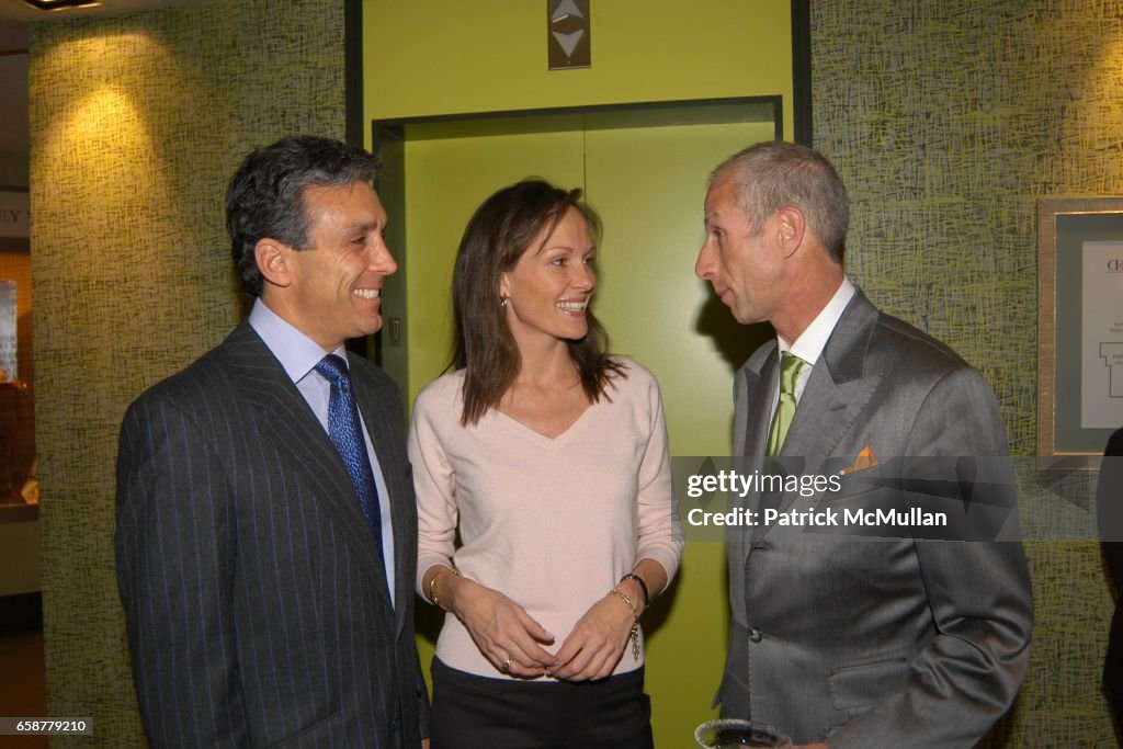 Charles Cohen, Clo Jacobs and Jamie Drake attend the Unveiling of ...