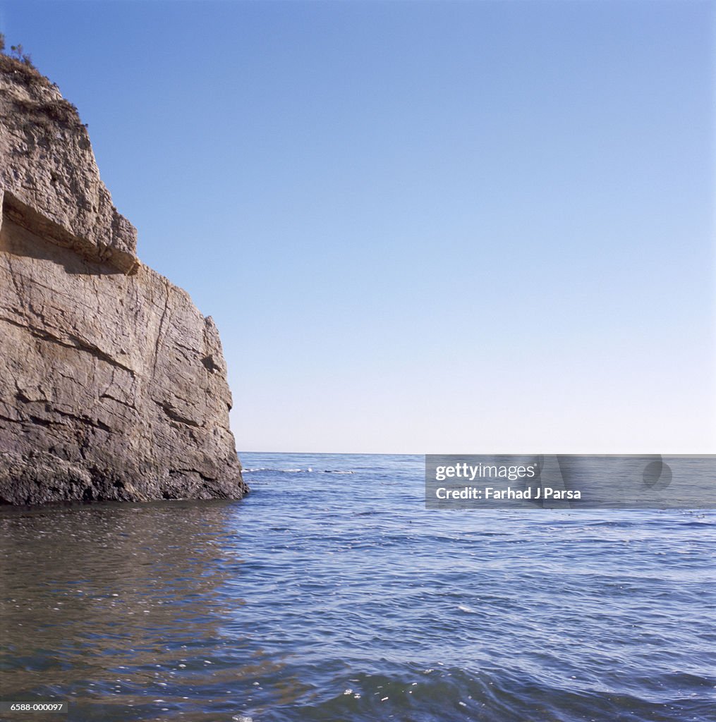 Cliff and Ocean