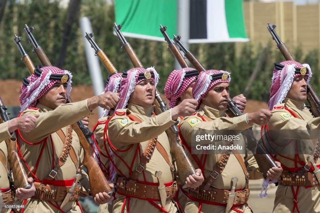 Saudi Arabia's King Salman bin Abdulaziz Al Saud in Jordan