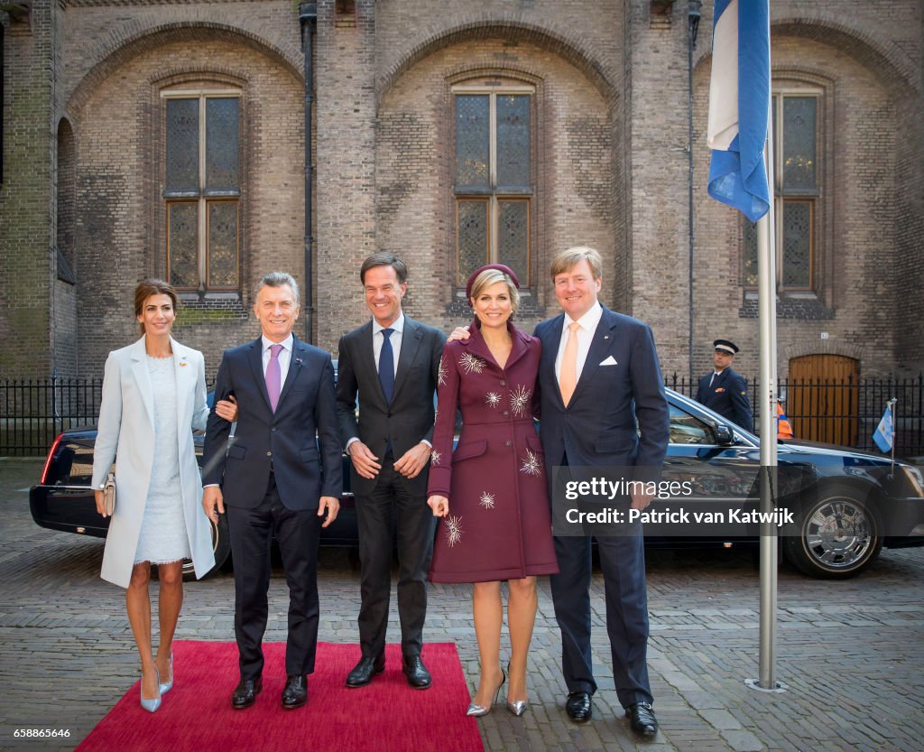 President of Argentina Mauricio Visits The Netherlands : Day Two