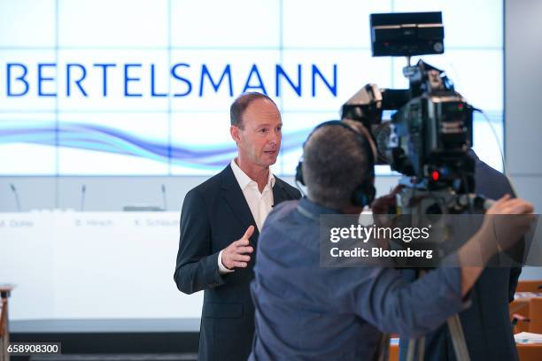 Thomas Rabe 18 Bertelsmann Se Chief Executive Officer Thomas Rabe Interview Full ...