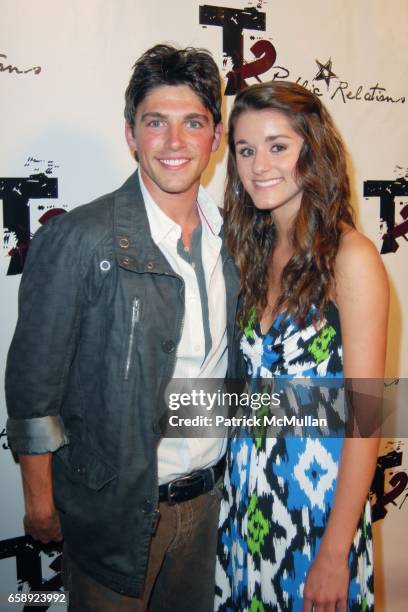 Robert Adamson and Olivia Mitchell attend the Un-Official Rockin' Pre-Party Celebrating the 2009 Teen Choice Awards at the Hollywood & Highland...