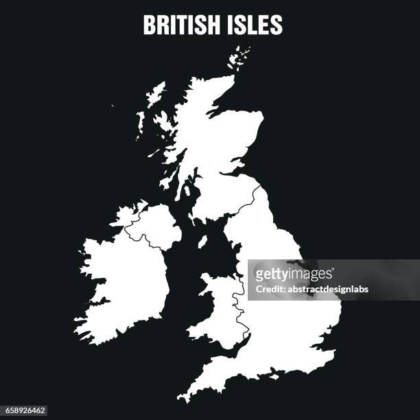 illustrations, cliparts, dessins animés et icônes de carte des îles britanniques - illustration - glasgow