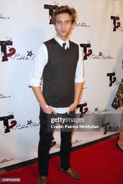 Blake Berris attends the Un-Official Rockin' Pre-Party Celebrating the 2009 Teen Choice Awards at the Hollywood & Highland Center on August 5, 2009...