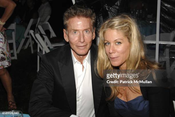 Calvin Klein and Marci Klein attend The Art of Fashion in The Hamptons, GUILD HALL Summer Gala Honoring MARJORIE F. CHESTER, Sponsored by Van Cleef &...