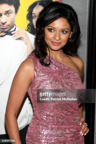 Pooja Kumar attends New York Premiere of IFC's BOLLYWOOD HERO at The Rubin Museum of Art on August 4, 2009 in New York.