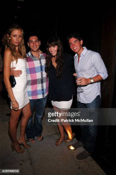 Julia Levy-Boeken, Josh Hoffman, Rose Goldberg and Ross Banon attend Party for Sheba Medical Center at Tel Hashomer at Private Residance on August 1,...