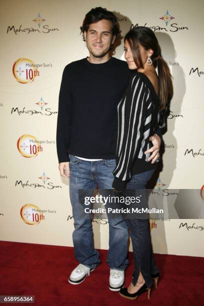 Scott Sartiano and Jamie Lynn Siegler attend MOHEGAN SUN Celebrates Its 10th Anniversary at Mohegan Sun on August 12, 2009 in Uncasville, CT.