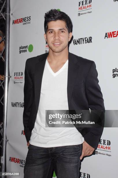 Walter Perez attends KENNETH COLE'S AWEARNESS & FEED PROJECTS LAUNCH THE FEED HEALTH BACKPACK at Living Homes Santa Monica on August 26, 2009 in...