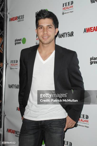 Walter Perez attends KENNETH COLE'S AWEARNESS & FEED PROJECTS LAUNCH THE FEED HEALTH BACKPACK at Living Homes Santa Monica on August 26, 2009 in...