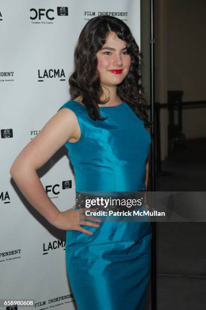 Katie Boland attends Norman Jewison Tribute Event at LACMA at Los Angeles County Museum of Art on April 17, 2009 in Los Angeles, CA.