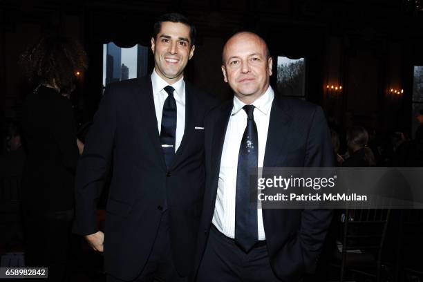 Jim Gold and Thierry Andretta attend BERGDORF GOODMAN and LANVIN Fall 2009 Fashion Rendez-vous with Alber Elbaz at NYC on April 2, 2009.