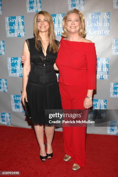 Clementine Ford and Cybill Shepherd attend L.A. Gay & Lesbian Center Presents "An Evening with Women" at The Beverly Hilton on April 24, 2009 in...