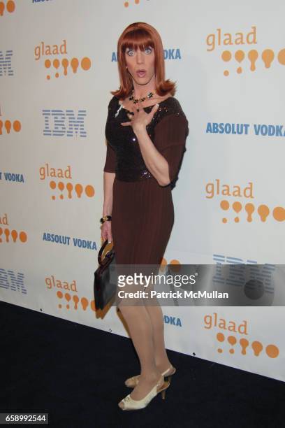 Coco Peru attends 20th Annual GLAAD Media Awards at Nokia Theatre on April 18, 2009 in Los Angeles, CA.