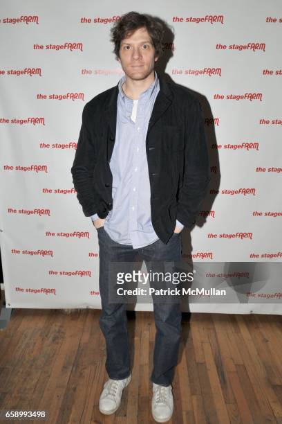 Adam Rapp attends After-Party for Opening Night of stageFARM's "THE GINGERBREAD HOUSE" at De Santo's on April 18, 2009 in New York City.