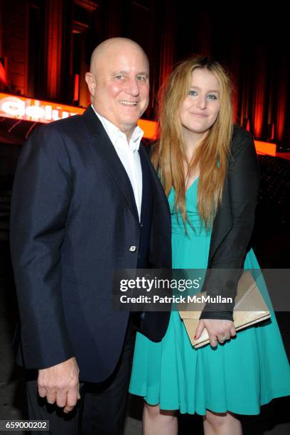 Ronald Perelman and Samantha Perelman attend VANITY FAIR Tribeca Film Festival Opening Night Dinner Hosted by ROBERT DE NIRO, GRAYDON CARTER and...