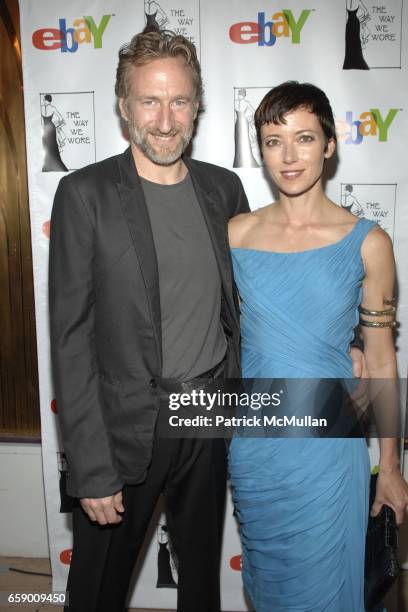 Brian Henson and Mia Sara attend "Out Of The Ordinary" Hosted By Dita Von Teese & Debi Mazar at The Way We Wore Boutique on April 22, 2009 in Los...