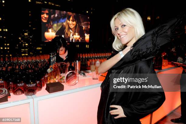 Tinka Milinovic attends LA NOTTE ARANCIONE Launch of SOLERNO BLOOD ORANGE LIQUEUR to benefit SAVE VENICE at 20 Pine on April 23, 2009 in New York...