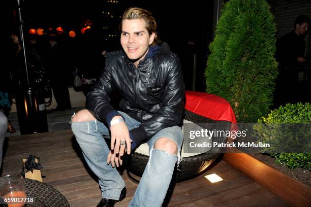 David Foote attends LA NOTTE ARANCIONE Launch of SOLERNO BLOOD ORANGE LIQUEUR to benefit SAVE VENICE at 20 Pine on April 23, 2009 in New York City.