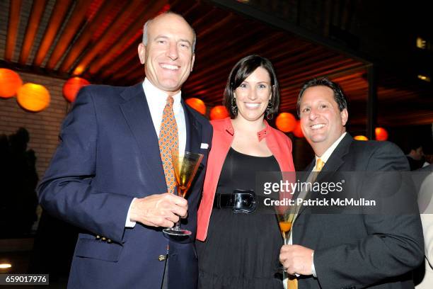 Ted Roman, Kristen Hannah and guest attend LA NOTTE ARANCIONE Launch of SOLERNO BLOOD ORANGE LIQUEUR to benefit SAVE VENICE at 20 Pine on April 23,...