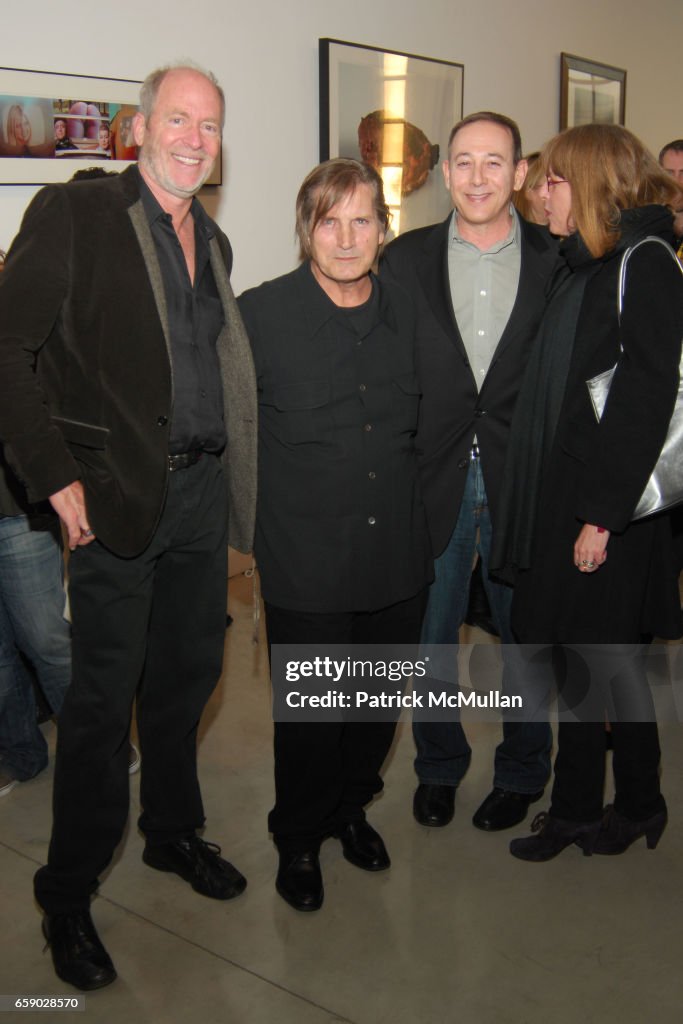 Greg Gorman, Joe Dallesandro, Paul Reubens and Kimberly Dallesandro