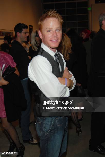 Kristoffer Winters attends JOHN WATERS "REAR PROJECTION" AT GAGOSIAN GALLERY, BEVERLY HILLS at Gagosian Gallery on April 11, 2009 in Beverly Hills,...