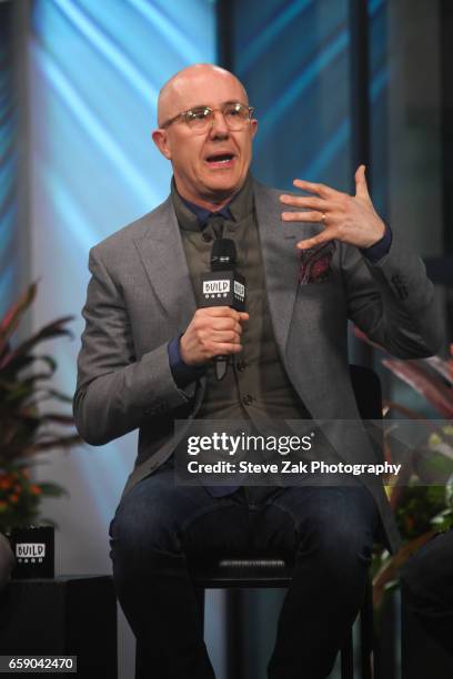 Filmmaker Laurent Bouzereau attends Build Series to discuss "Five Come Back" at Build Studio on March 28, 2017 in New York City.