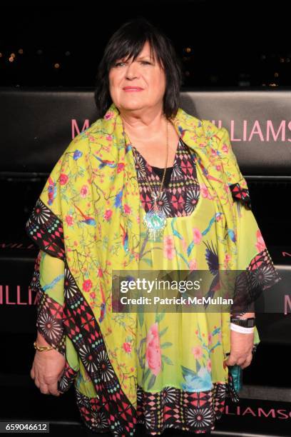 Margareta van den Bosch attends MATTHEW WILLIAMSON Summer Collection for H&M Launch Party - ARRIVALS at Pier 17 on April 28, 2009 in New York City.