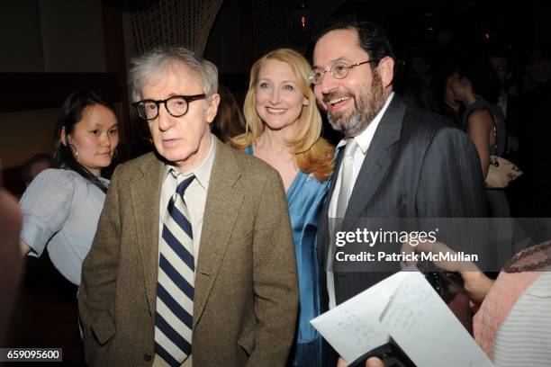 Soon-Yi Previn, Woody Allen, Patricia Clarkson and Michael Barker attend Tribeca Film Festival premiere party for "Whatever Works" by Morgans Hotel...