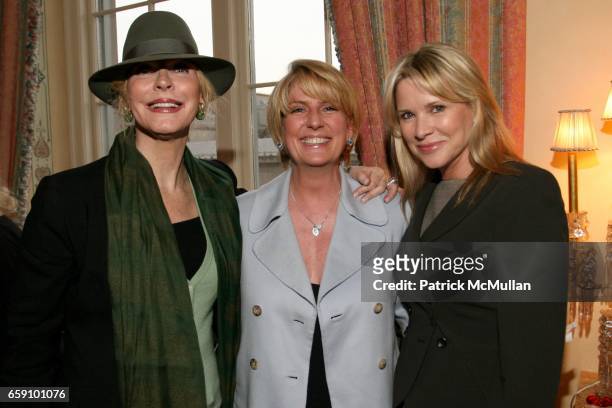 Nancy Collins, Felicia Taylor and Patricia Duff attend THE RICHEST MAN IN TOWN by W. RANDALL JONES Pre-Publication Launch Hosted by GEORGETTE...