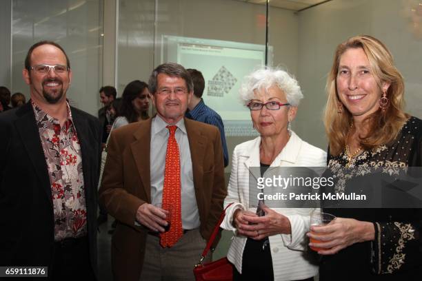 Tom Brumley, Wiesje Van Hurst, Jack Van Hurst and Lisa Phillips attend NEW MUSEUM to Host Opening Party for, THE GENERATION:YOUNGER THAN JESUS at New...