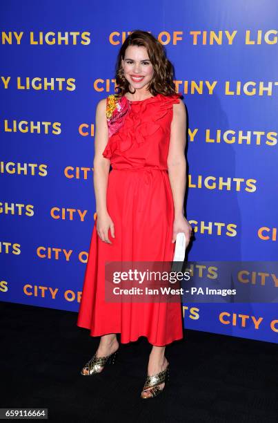 Billie Piper arriving for the City of Tiny Lights Photocall held at the BFI Southbank in London.