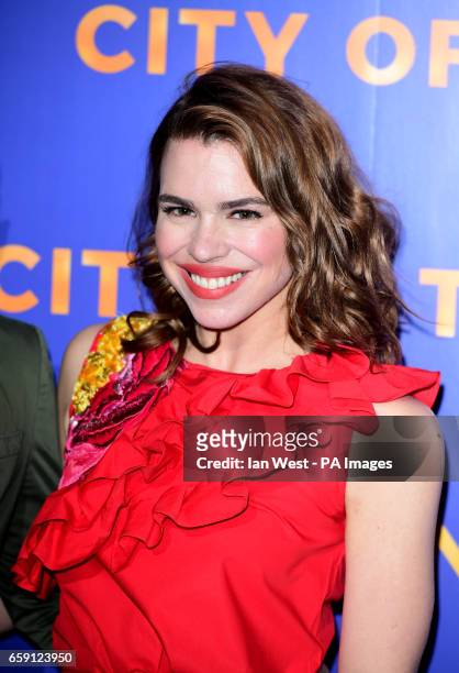 Billie Piper arriving for the City of Tiny Lights Photocall held at the BFI Southbank in London.