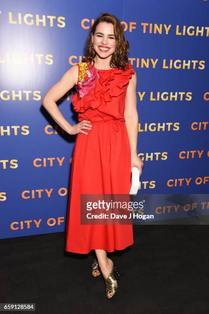 Actress Billie Piper attends the photocall of 'City of Tiny Lights' on March 28, 2017 in London, United Kingdom.