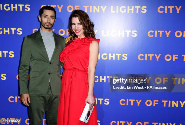 Riz Ahmed and Billie Piper arriving for the City of Tiny Lights Photocall held at the BFI Southbank in London.