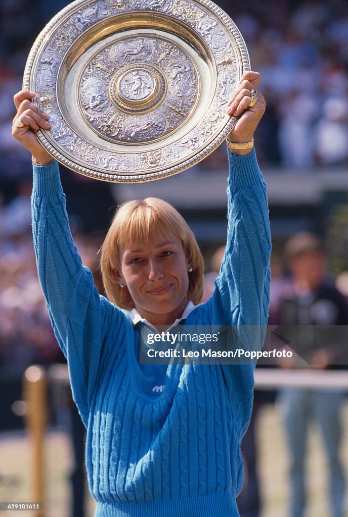 Martina Navratilova Wins 1984 Wimbledon Championships