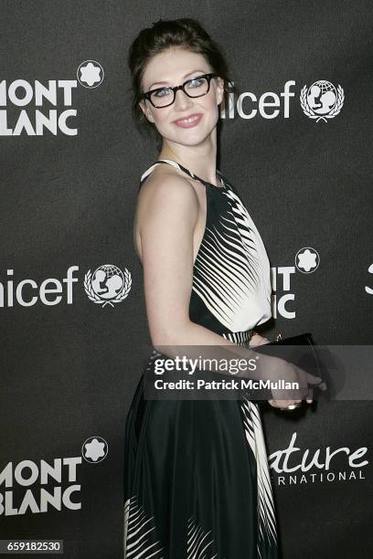 Carice van Houten attends Montblanc ‘Signature for Good’ Charity Initiative Benefiting UNICEF - Arrivals at Paramount Studios on February 20, 2009 in...