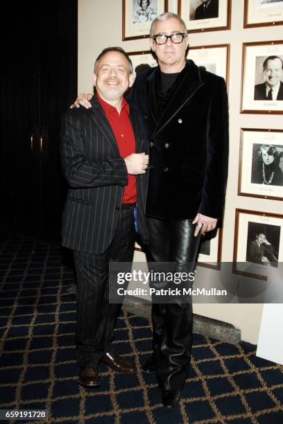 Scott Wittman and Marc Shaiman attend "DEFYING INEQUALITY" The Broadway Concert Benefiting for Equal Rights at Gershwin Theatre on February 23, 2009...