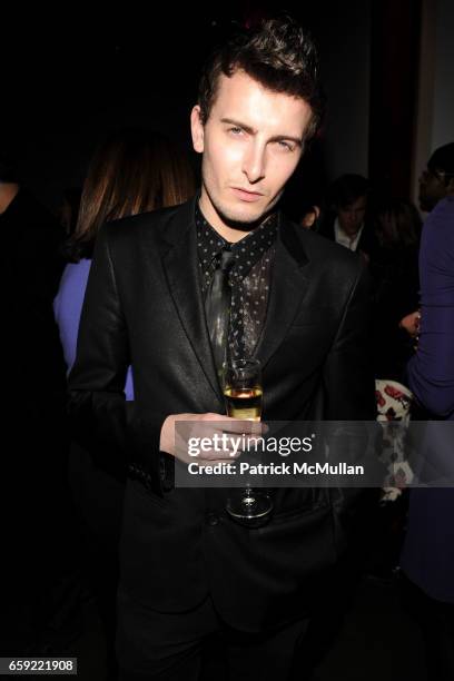 Cameron Moir attends MERCEDES-BENZ FASHION WEEK Opening Night Party at Shang at The Thompson LES Hotel on February 13, 2009 in New York City.