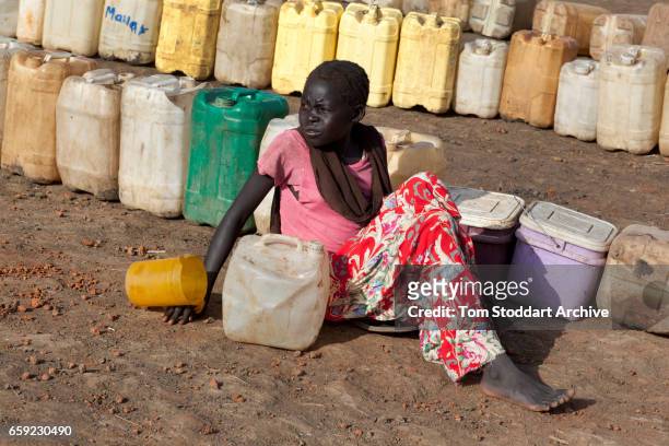 The Jamam refugee camp in Upper Nile State, South Sudan houses 36,500 vulnerable people who have fled across the border from their homes in Blue Nile...