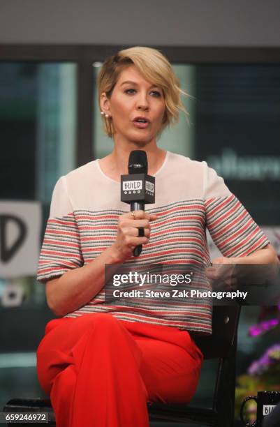 Actress Jenna Elfman attends Build Series to discuss "Imaginary Mary" at Build Studio on March 28, 2017 in New York City.